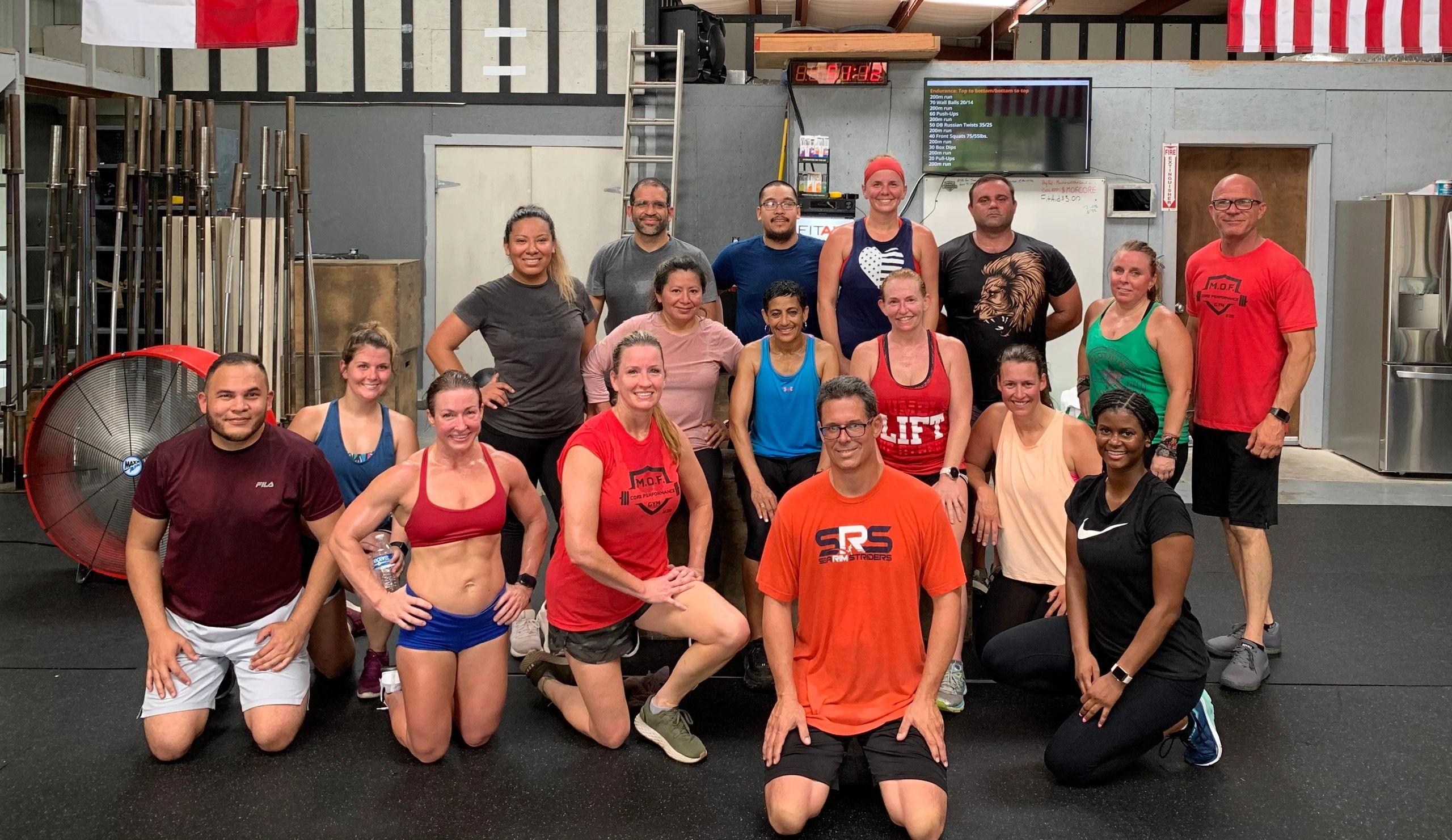 MOF gym training