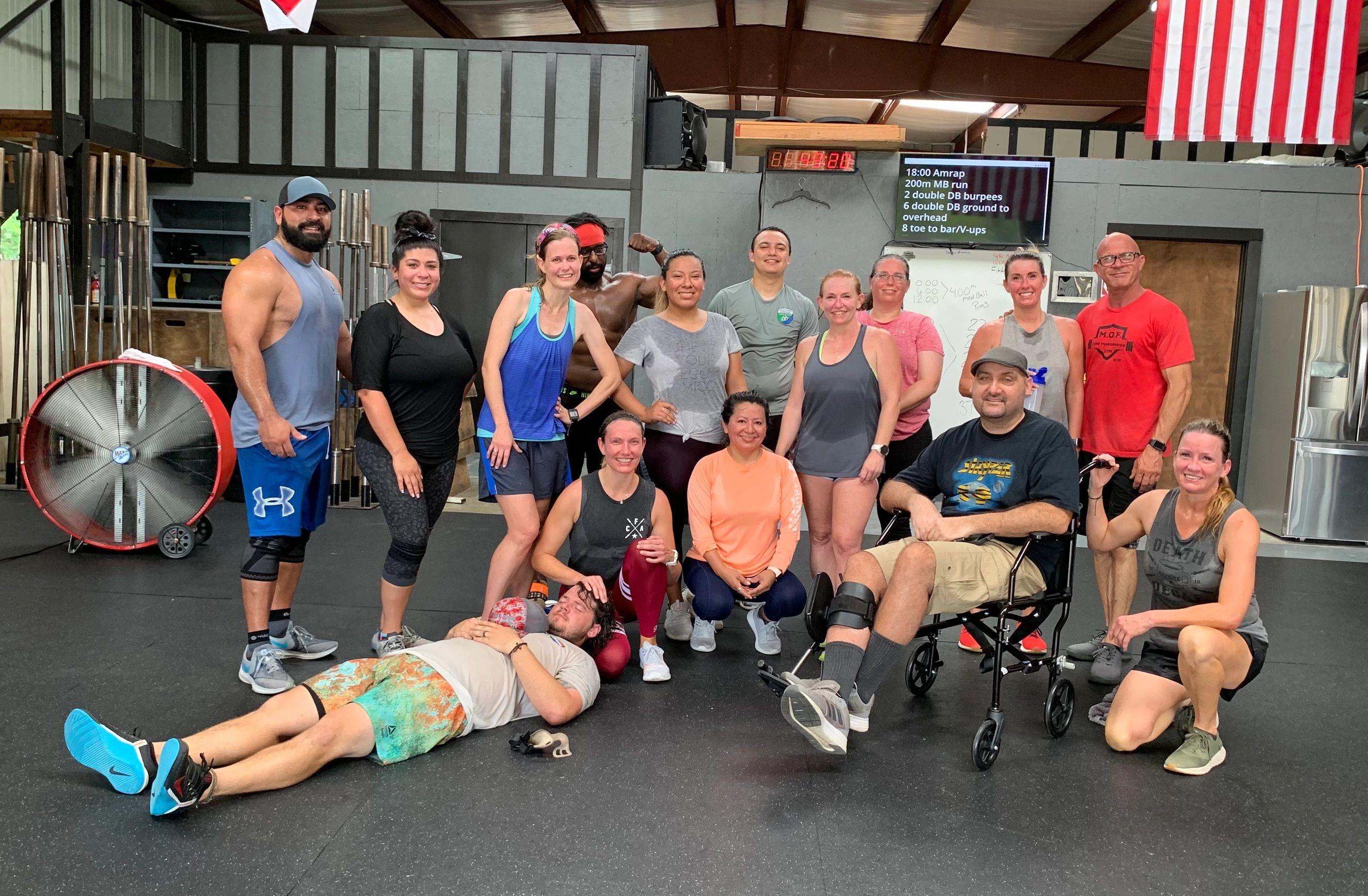 MOF gym training
